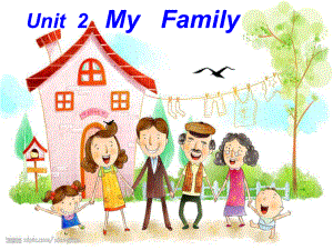 三年級下冊英語課件－Unit2 My Family part a｜陜旅版 (共45張PPT)