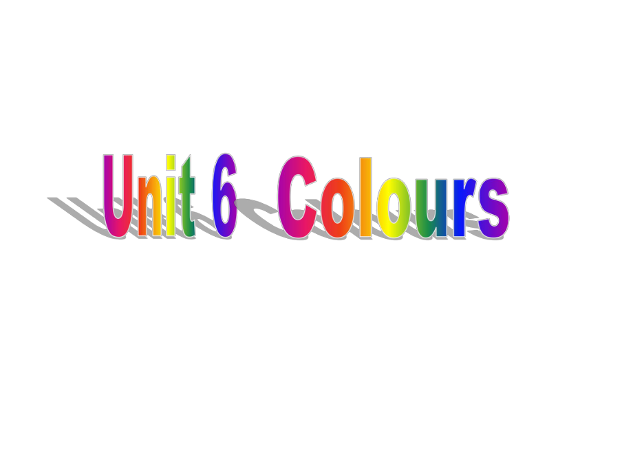 三年級上冊英語課件－Unit 6 Colours｜譯林版三起 (共27張PPT)_第1頁