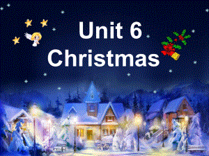 Unit 6 Christmas Lesson 2 I will put the lights on the tree 魯科版五四學(xué)制三起