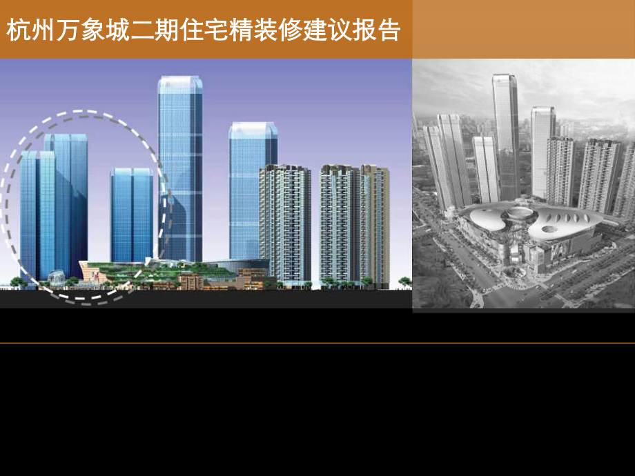 杭州万象城二期住宅精装修建议报告108p_第1页