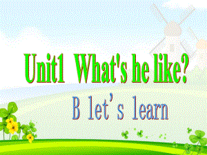 五年級上冊英語課件Unit1 第5課時 B Let’s learn人教PEP