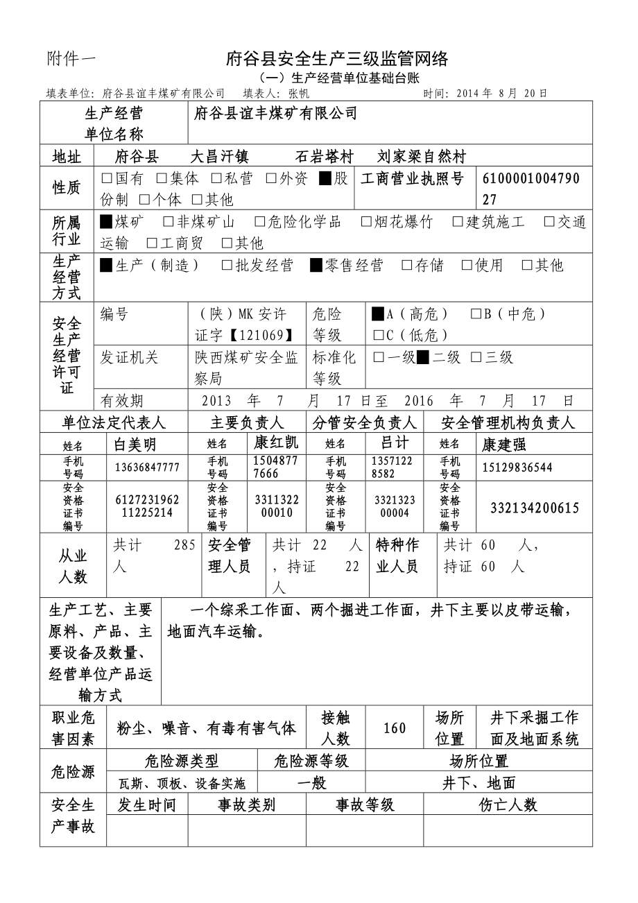 府谷县能源局安全生产三级监管网络宜丰_第1页
