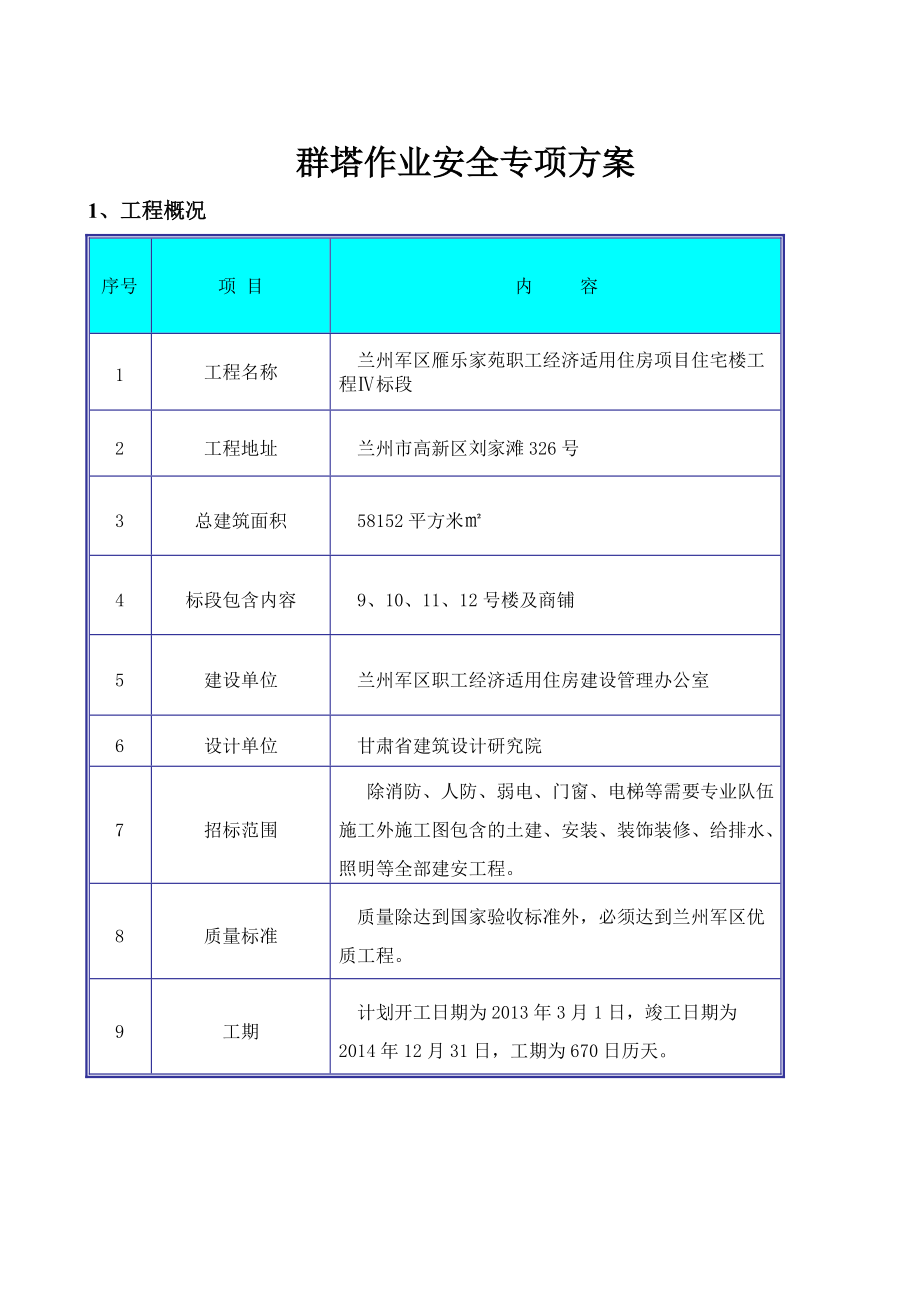 群塔作业安全专项方案_第1页