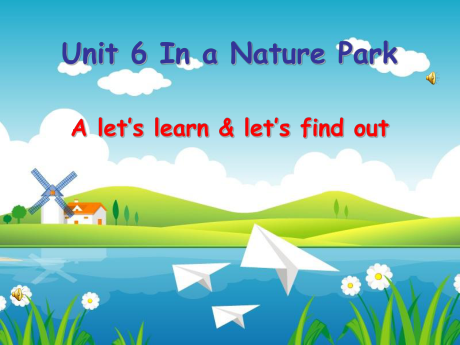 人教PEP版英語五上Unit 6 In a Nature Parkppt課件2_第1頁