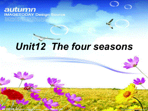 上海本地版英語(yǔ)三上Unit 12 The four seasonsPPT課件2