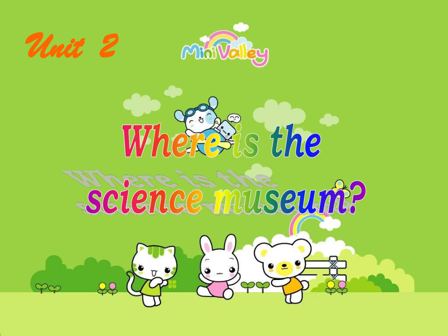 人教PEP版英語六上unit 2 where is the science museumPPT課件之四_第1頁