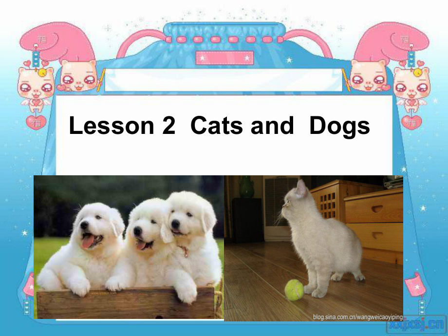 冀教版(三起)三下Lesson 2 Cats and Dogsppt課件1_第1頁