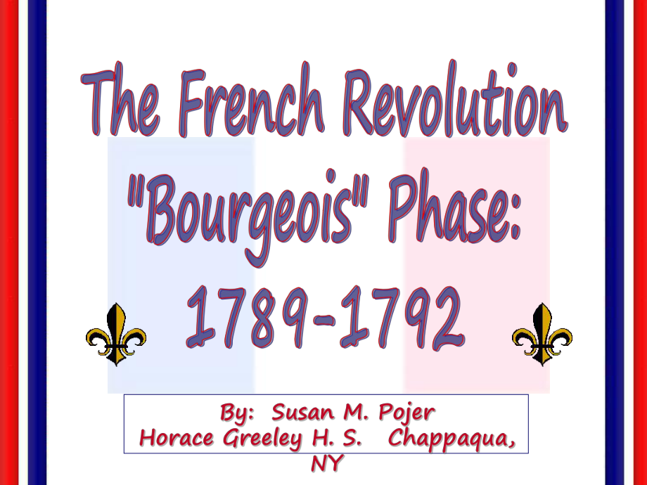 Frnch Revolution 39;Liberal39; Phase法国革命——39;liberal相_第1页