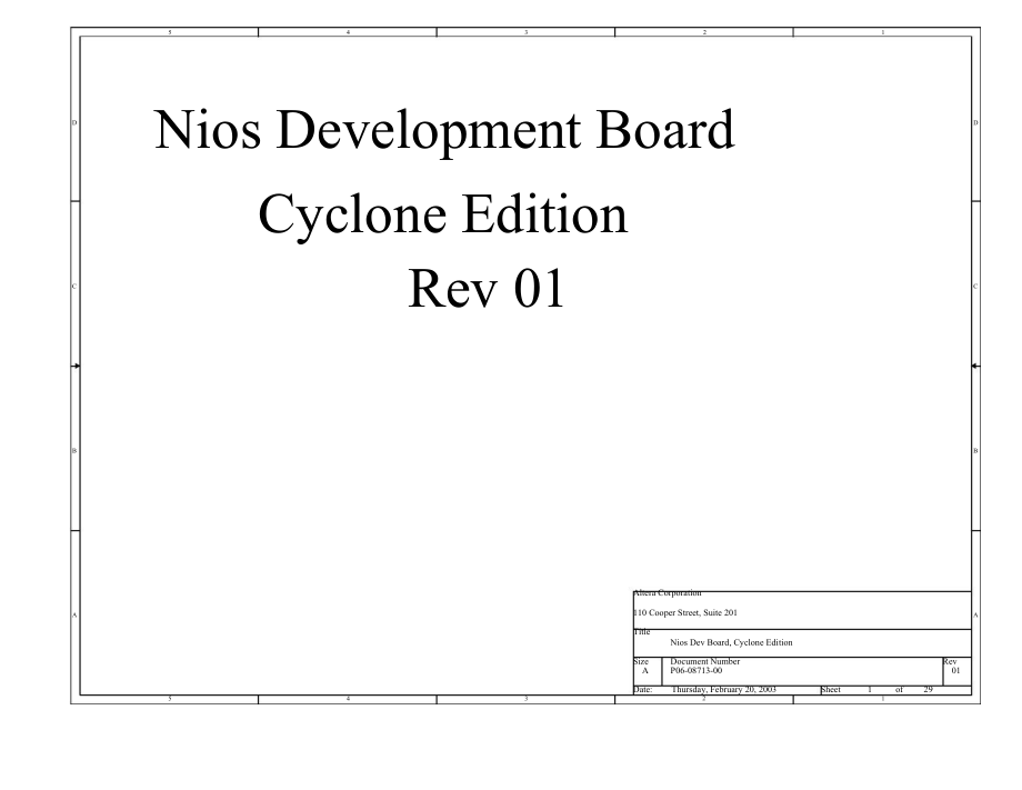 NIOS参与cyc版原理图_第1页