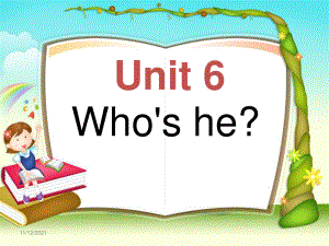 湘少版[]三上Unit 6 Who’s heppt課件1