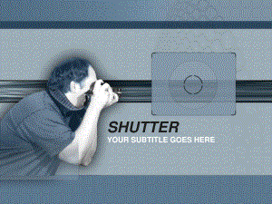音乐艺术PPT模板shutter025