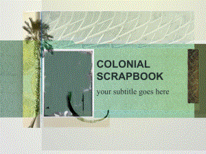 运输行业PPT模板colonialscrapbook009