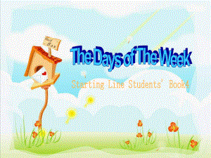 人教新起點英語二下Unit 15 The Days of the Week(lesson88)ppt課件