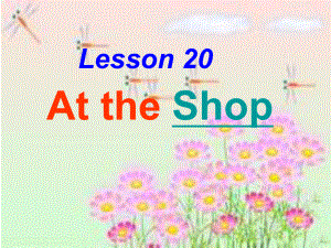 冀教版(一起)一下Lesson 21 At the Shopppt課件