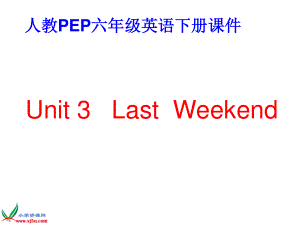 人教新版英語六下Unit 3PPT課件5