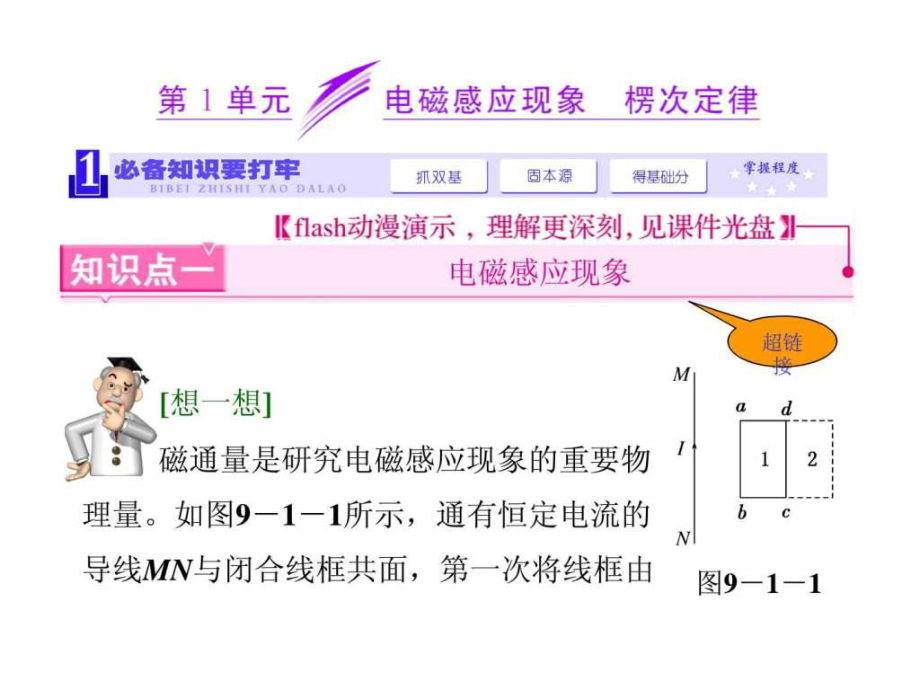 三維設(shè)計新課標(biāo)考物理一輪總復(fù)習(xí)課件 第九章_第1頁