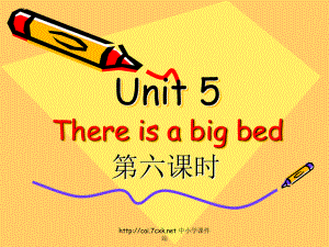 人教PEP版英語五年級上冊Unit 5There is a big bed第六課時(shí)ppt課件