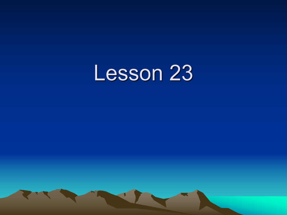 人教精通版英語六上Unit 4January is the first monthLesson 23ppt課件_第1頁