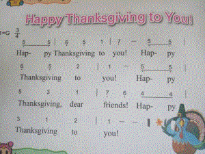 閩教版英語六上Unit 7ThanksgivingPart Bppt課件1