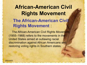 African-American-Civil-Rights-Movement-美國黑人民權(quán)運動