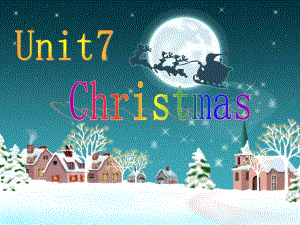 閩教版英語四上Unit 7ChristmasPart Bppt課件