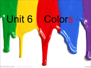 閩教版英語三上Unit 6 Colorsppt課件5