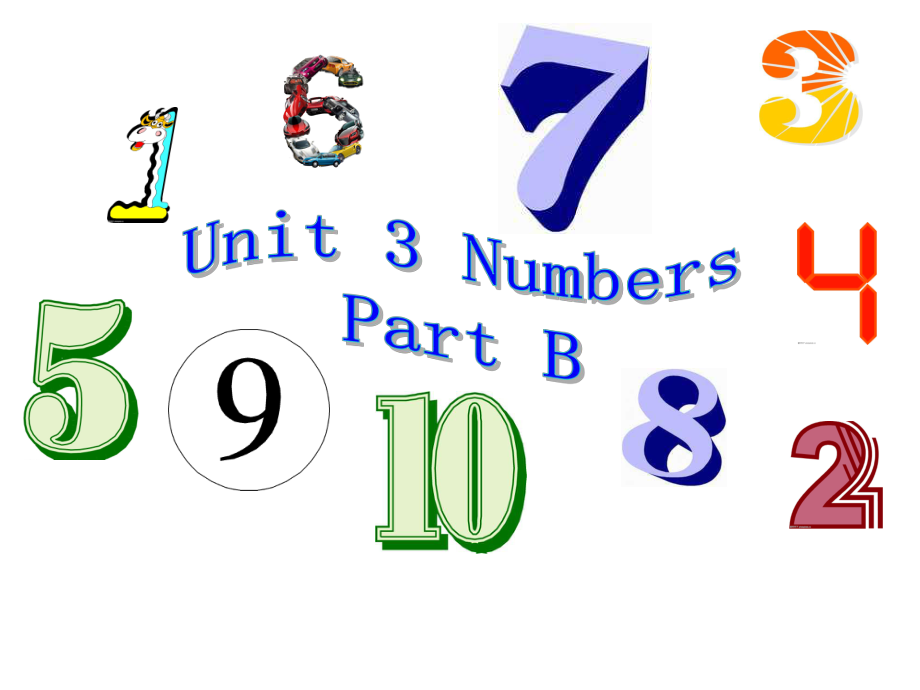 閩教版英語(yǔ)三上Unit 3 Numbersppt課件2_第1頁(yè)