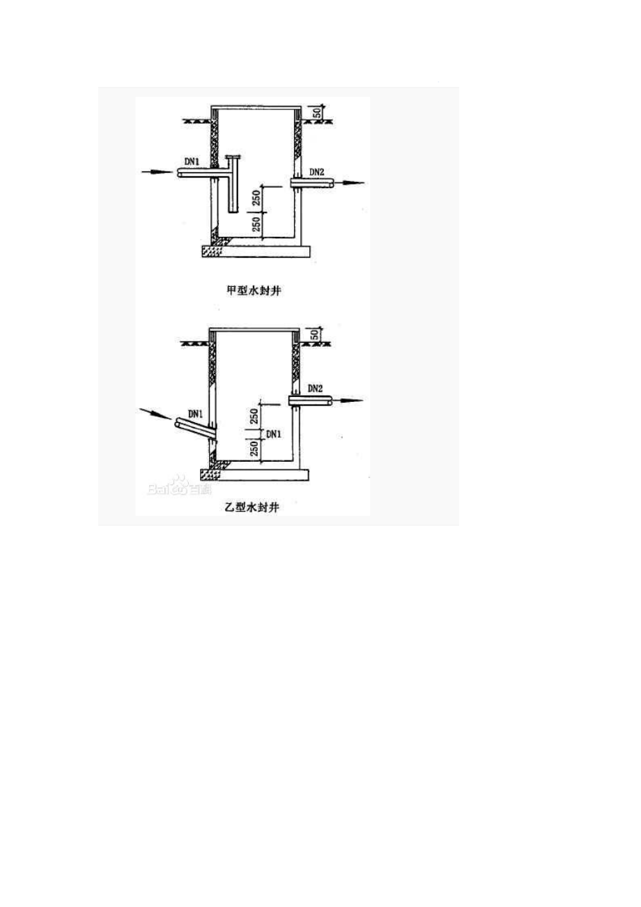 三种水封井及标准图集3页_第1页
