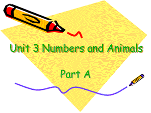 閩教版英語四上Unit 3Numbers and AnimalsPart Bppt課件1