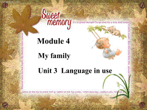 七年級(jí)英語(yǔ)上：Module 4 Unit 3 Language in use課件外研版