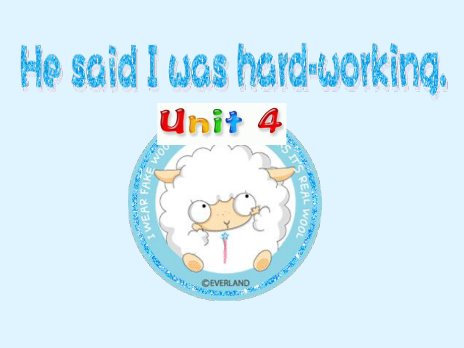 八年級英語下冊 Unit4 He said I was hardworking section A 1a2c課件_第1頁