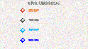 高考化學(xué)總復(fù)習(xí) 第12章 有機(jī)化學(xué)基礎(chǔ) 學(xué)案十一 有機(jī)合成與推斷 考點(diǎn)指導(dǎo)1 有機(jī)合成路線綜合分析考點(diǎn)課件 新人教版選修5