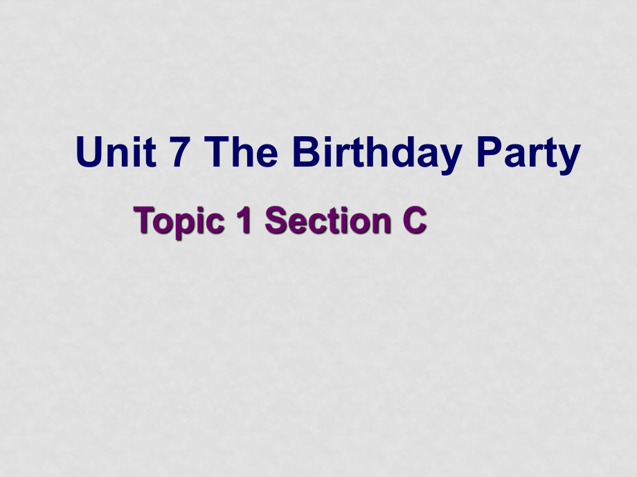 七年級(jí)英語(yǔ)下冊(cè)：Unit 7 Topic 1 When were you born Section C課件仁愛版_第1頁(yè)