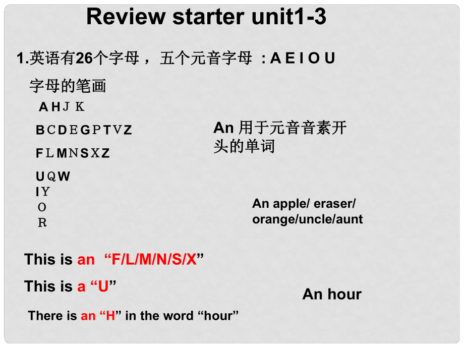 浙江省绍兴县杨汛桥镇中学七年级英语《review unit13》课件 人教新目标版_第1页