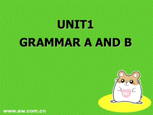 八年級(jí)英語Unit1 Grammar A B課件牛津版