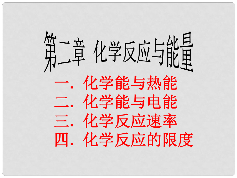 高中化學(xué)：第二章 化學(xué)反應(yīng)與能量課件人教版必修2_第1頁(yè)