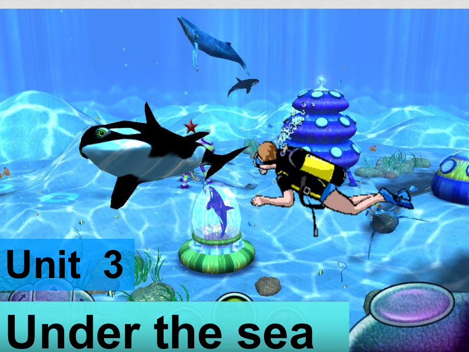 高二英語Unit3 Under the sea Warming up課件人教版選修7_第1頁