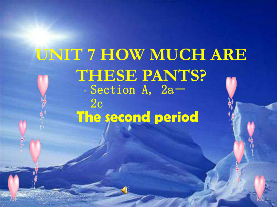 七年級英語上：Unit7 How much are these pants period2課件（人教新目標(biāo)版）_第1頁