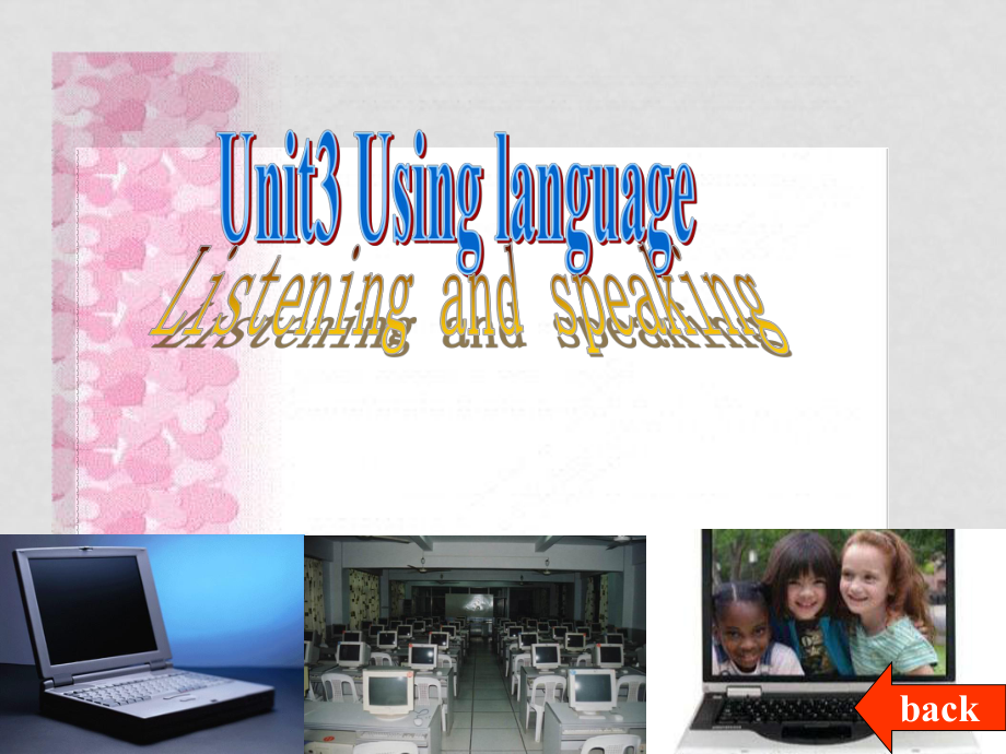 高中英語　Book 2 Unit3Listening and speaking　新人教版必修2_第1頁