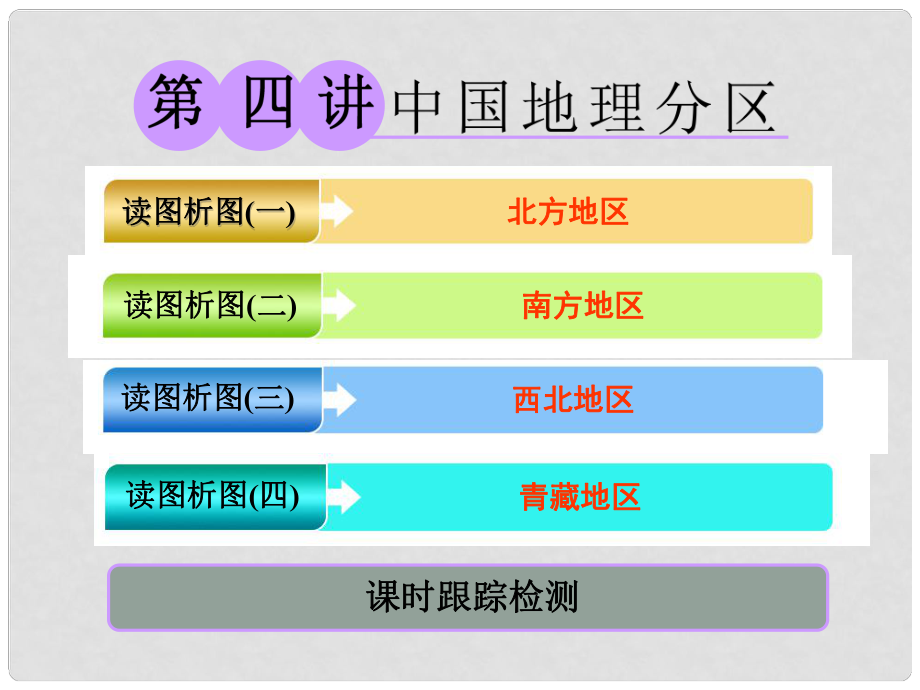 高考地理大一輪復(fù)習(xí) 第三部分 第一章 區(qū)域地理 第四講 中國地理分區(qū)課件 湘教版_第1頁