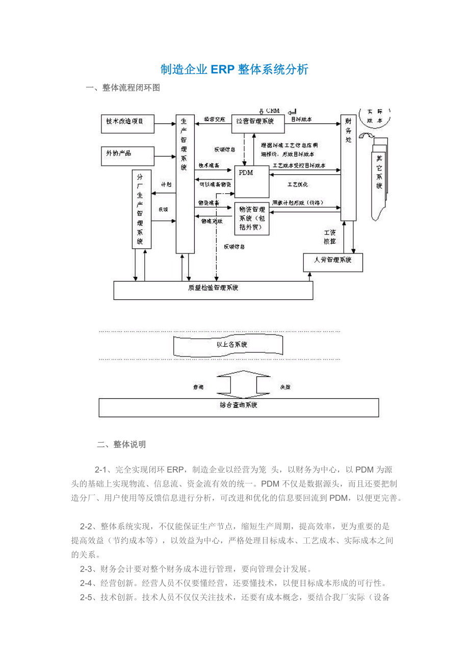 制造企业ERP整体系统分析[共9页](1)_第1页