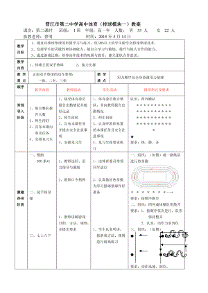 排球教案 (2)