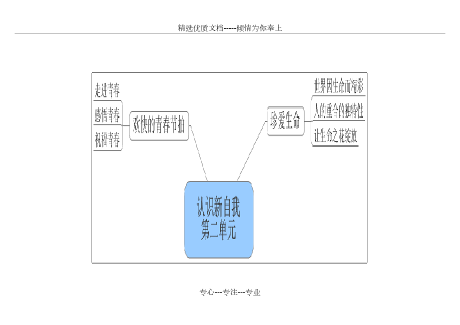 七年級上冊政治思維導圖共6頁