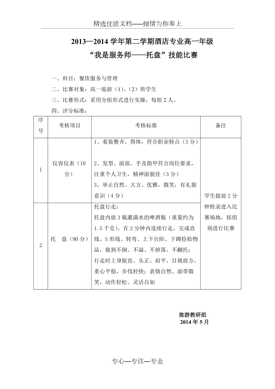 托盘比赛方案(共1页)_第1页