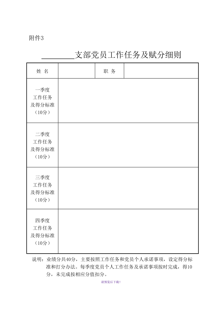 党员积分制表格_第1页