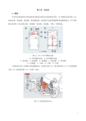 汽車構(gòu)造與保養(yǎng)：第4章 傳動(dòng)系