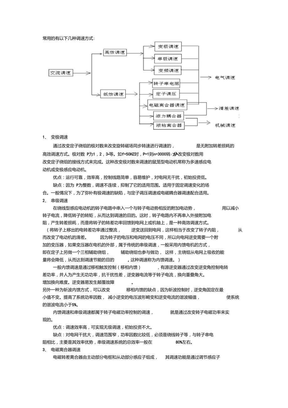 常见调速方法_第1页