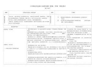 《中國近代民族工業(yè)的發(fā)展》教案、學(xué)案一體化設(shè)計(jì)