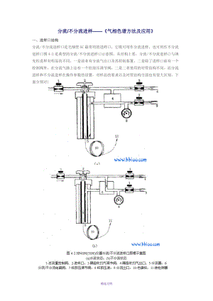 分流進(jìn)樣與不分流進(jìn)樣