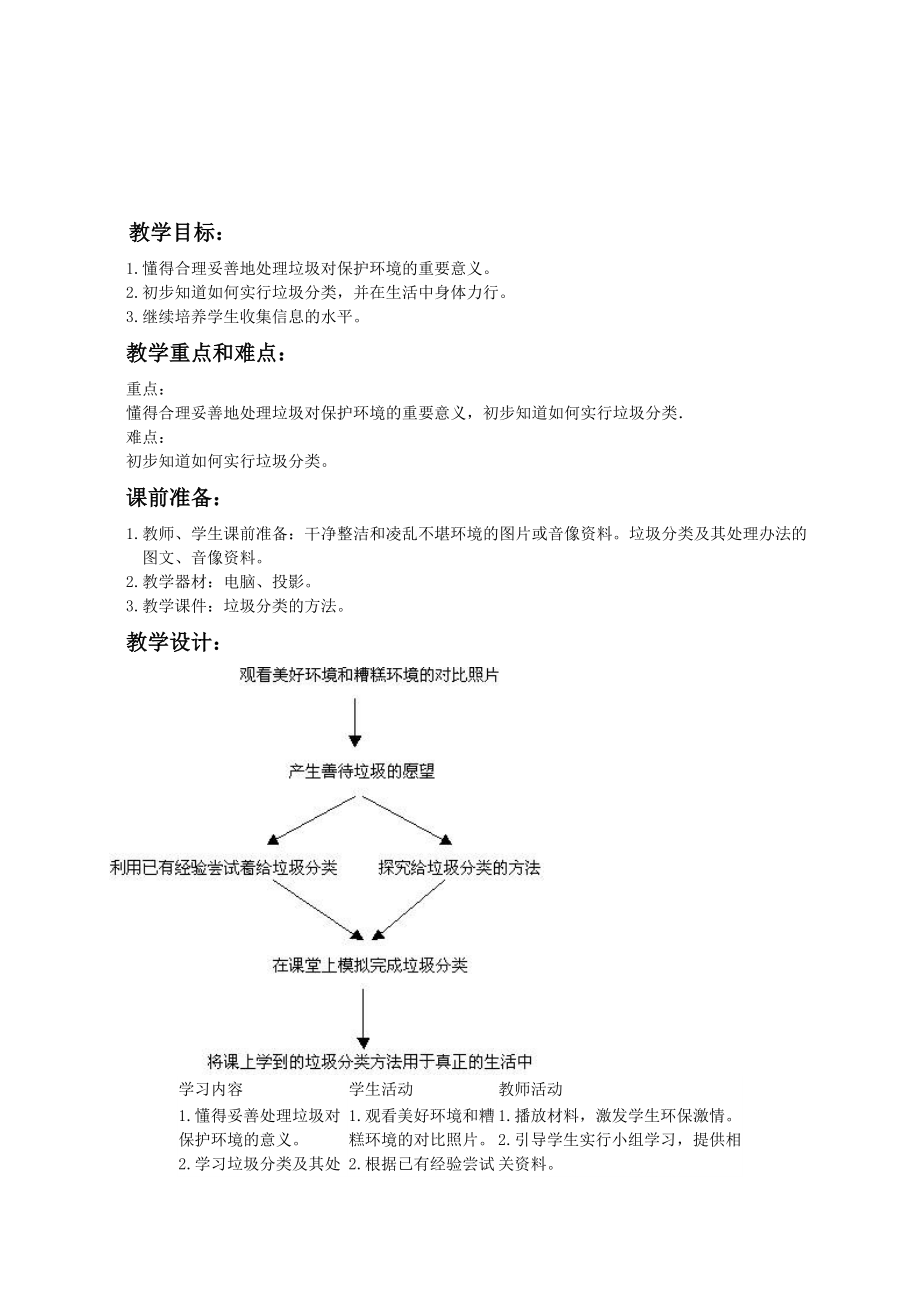 （人教新课标）二年级品德与生活下册教案 美化家园_第1页